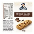 thumbnail image 3 of Barras de avena Quaker Nutural Balance Sabor Chocolate 49g, 3 of 5