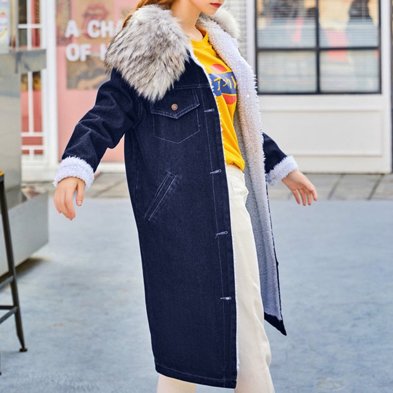 TOTO Jackets Coats For Women Long Sleeve Woman Mid-Length Loose
