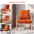 thumbnail image 2 of Biotree Outdoor Seat Cushions for Chairs,Waterproof Fade-Resistant Patio Furniture Replacement Cushions with Removable Cover,Orange, 2 of 9