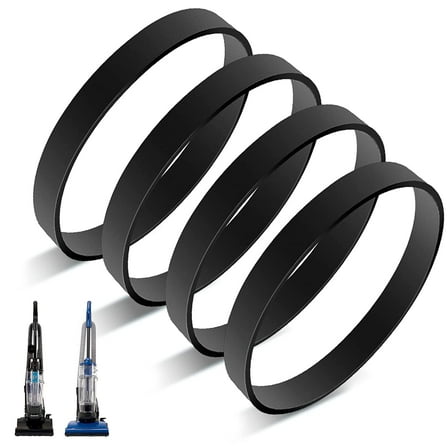 KEEPOW 1604895 Vacuum Belts Replacement Compatible with Bissell 2112, 21129, 2690, 1520, 23T7, 23T7V, 3130, for Easy Vac and PowerForce Compact vacuums, Part 1604895,2037034 (4 Pack)