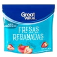 thumbnail image 1 of Fresas congeladas Great Value rebanadas 907 g, 1 of 3