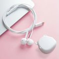 thumbnail image 5 of Auriculares de color sólido Macaroon, auriculares intrauditivos TPC con tapón para la cabeza, caja de regalo, 5 of 5