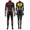 thumbnail image 4 of Disfraz de Ant Man 3 para niños y adultos, traje de superhéroe con máscara, mono, fiesta de cumpleaños, disfraz de Halloween, 2023, 4 of 5