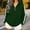 A06 Army Green, variant on Women's Half Zip Pullover Hoodies Striped Long Sleeve Sweatshirts Casual Athletic Quarter Zip Jumpers with Kangaroo Pockets for Workout Running Activewear