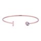 thumbnail image 1 of Pulsera Mujer Inicial Letra LuckyLy, Acero Inoxidable y Zirconia Cúbica, Modelo Sonia rosa UNITALLA, 1 of 8