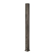 Rigid Hitch 2 I.D. x 36 Length Receiver Tube with Forged Collar, Made in USA (P-3625F)