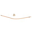 thumbnail image 2 of 2 4 600mm Exhaust Tube with 3-Port Copper Alloy Check Valve For Air Compressor, 2 of 9