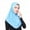 Blue, variant on Prolriy Head Scarf Cover Women Hijab Inner Hat Cap Headscarf Full Muslim Scarf for Women Black