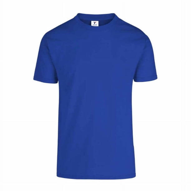 Playera Cuello Redondo 100% Algodón para Caballero Talla Chica