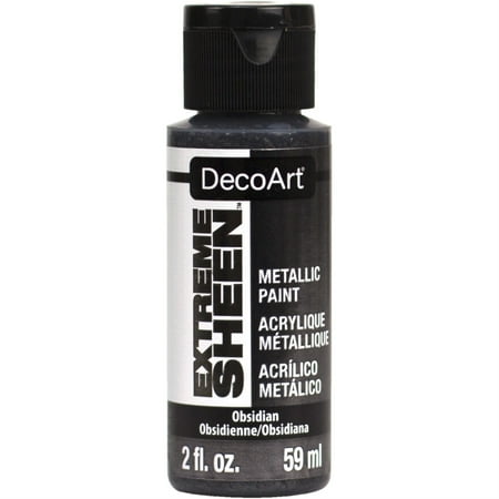 UPC: 0766218111395 | DecoArt Extreme Sheen Paint 2oz-Obsidian