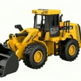 thumbnail image 5 of Fridja 1:16 Scale Remote Control Bulldozer Toy, Alloy Construction Vehicle with 2.4GHz RC, 5 of 13