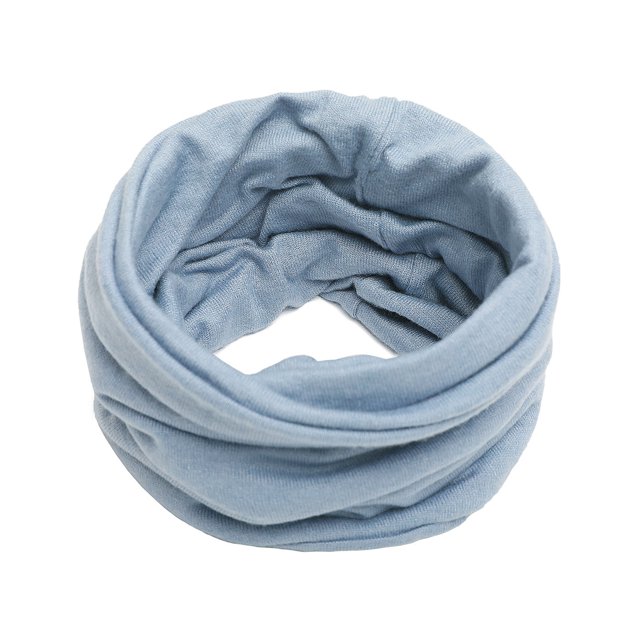 Transemion Lightweight And Portable Loop Scarf Unisex Fashionable And Versatile Soft And Breathable Multiple Light Blue