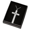 Personalized Stainless Steel CROSS Pendant W/18" Chain
