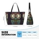 thumbnail image 4 of Easygdp Boho Owl Bolsa de Viaje de Playa de Gran Capacidad, Bolsa Tote Perfecta para la Playa, Escapadas de Fin de Semana y Viajes, 4 of 7