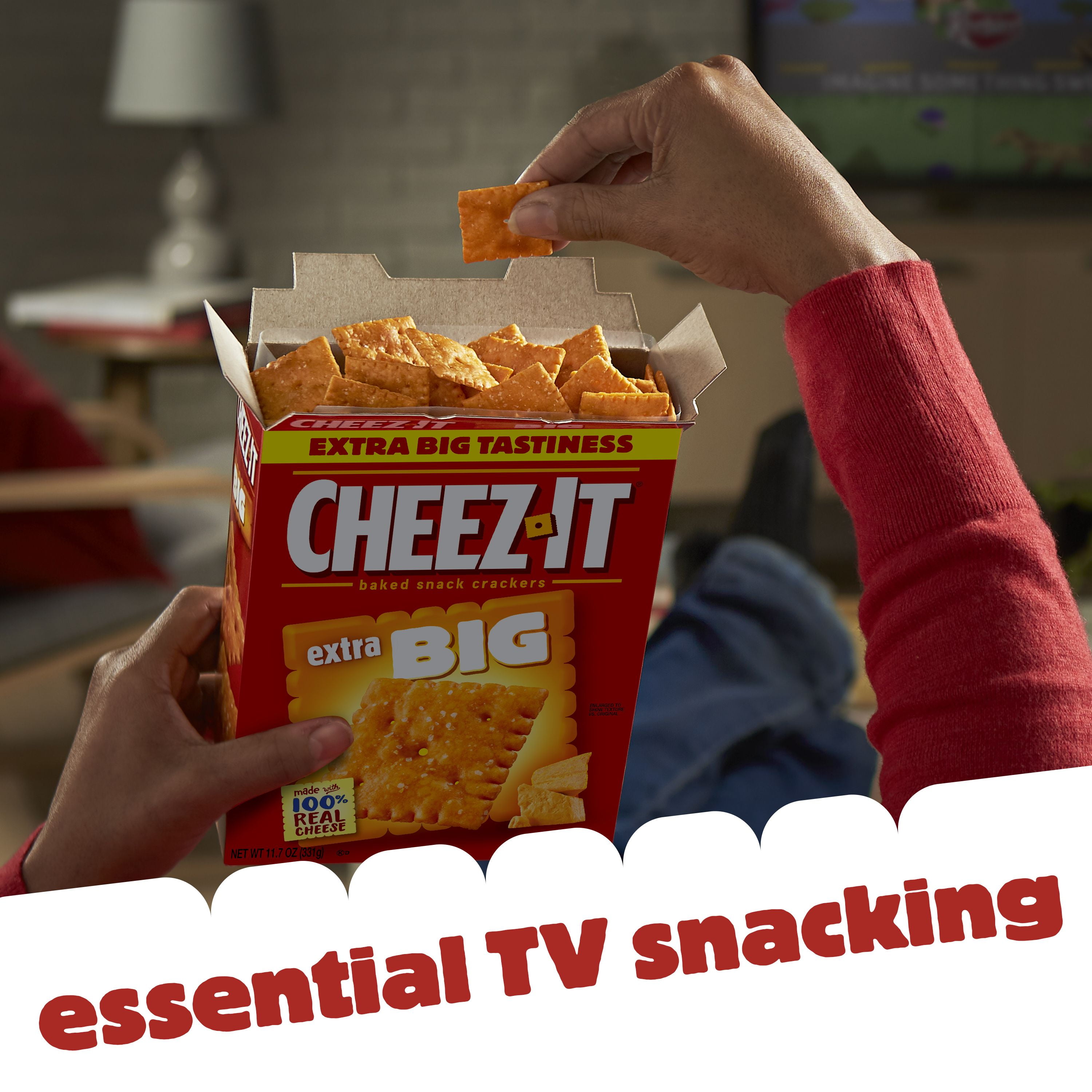 Buy CheezIt Extra Big Cheese Crackers, Original, 11.7 Oz, Box Online at desertcart South Africa