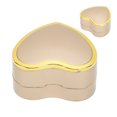 thumbnail image 4 of Caja De Regalo De Anillos, Elegante Caja De Regalo De Anillo Iluminado En Forma De Corazón Flocado En El Interior Portátil Para Aniversarios, 4 of 8