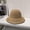 Khaki, variant on Summer Straw Hat For Women Wide Brim Floppy Panama Sun Hats Female Lady Sunshade Caps Outdoor UV Protect Foldable Beach Sun Cap