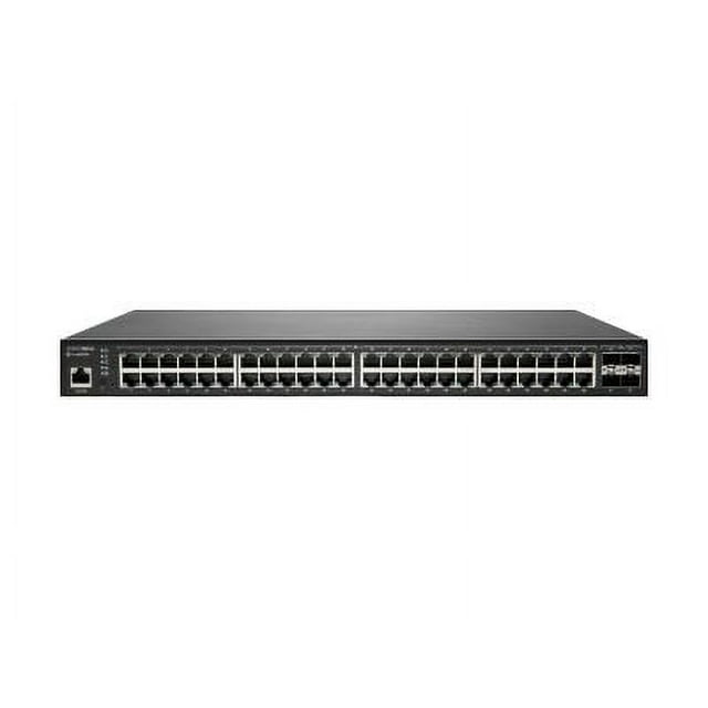SonicWall Switch SWS14-48FPOE - Switch - managed - 48 x 10/100/1000 (PoE+) + 4 x 10 Gigabit SFP+ - rack-mountable - PoE+ (740 W) - with 1 year 24x7 Support