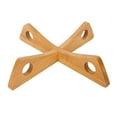 thumbnail image 2 of Práctico Antideslizante Del Cojín Del Soporte De Tablemat Del Aislamiento Manteles Individuales De Bambú SM SunniMix Tapete de mesa extraíble, 2 of 8