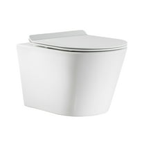 Lucerne Wall-Hung Round Toilet Bowl