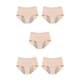 thumbnail image 3 of Sonducket Calzoncillos para mujer, ropa interior reutilizable para viaje de negocios para niñas, transpirable, agradable a la piel, cintura Type2 NO2, 3 of 6