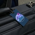 thumbnail image 3 of Abstract Geometric Mountainscape Luggage ID Tags Suitcase Carry-On Cards - Set of 2, 3 of 5