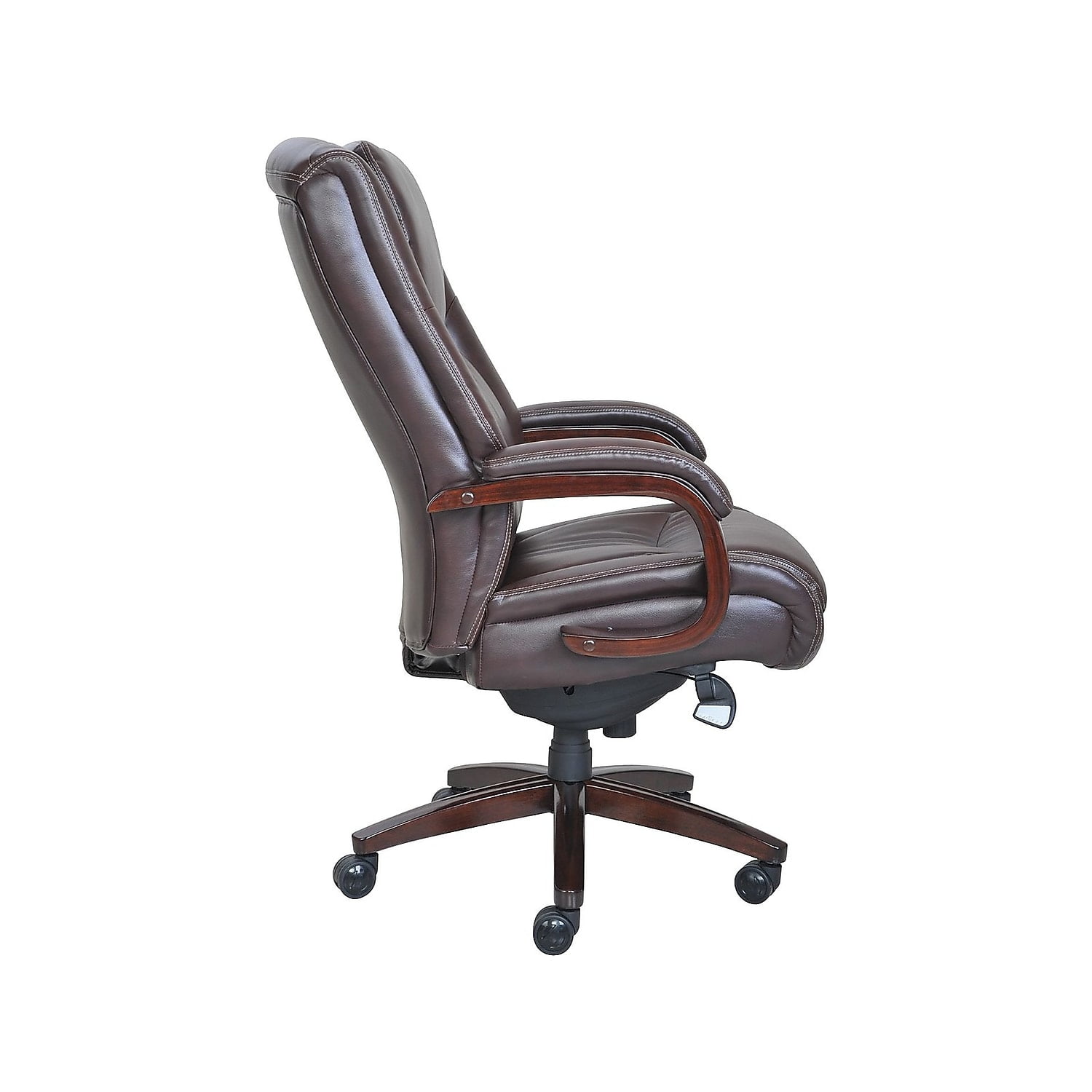 Buy Chaire exécutive en cuir reconstitué LaZBoy Winston Marron ( 44763 ) Online at Lowest