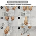 thumbnail image 6 of 6 Pairs Open Toe Adjustable Ankle Brace Compression Sleeves with Arch Support for Women & Men , Relief for Swelling, Plantar Fasciitis, and Sprains – Step into Comfort and Stability, 6 of 6