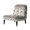 Geometric Patterns, variant on HELLHERO Christmas Armless Accent Slipper Chair Cover Featuring Snowflake Pattern, Breathable Soft Slipcover for Dining Room and Living Room