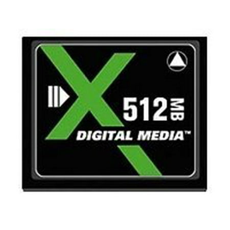X Digital Media - Flash memory card - 512 MB - CompactFlash