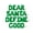 Green, variant on Letter Balloons - DEAR SANTA DEFINE GOOD 16" Inch Alphabet Letters Foil Mylar Balloon Christmas Party Banner (Gold)
