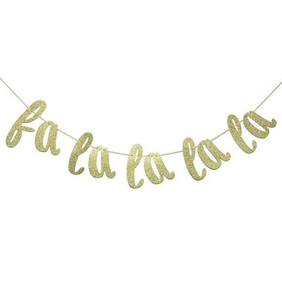 Christmas Banner Sign Gold Glitter Decorations for Christmas Be Merry Holiday Home Christmas Tree Decor Photo Booth Props