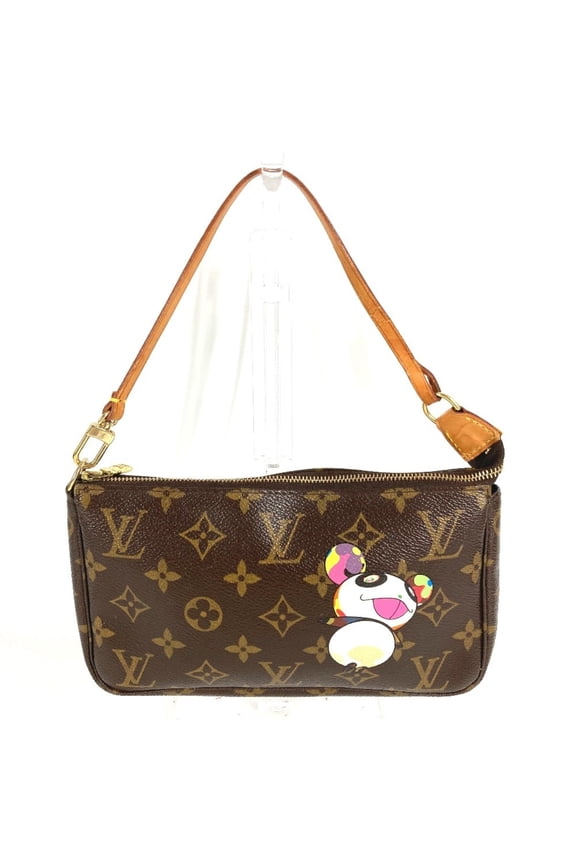Pre-Owned LOUIS VUITTON M51981 Monogram Panda Pochette Accessoires by Takashi Murakami,...