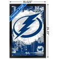 thumbnail image 3 of NHL Tampa Bay Lightning - Maximalist Logo 23 Wall Poster, 14.725" x 22.375" Framed, 3 of 5