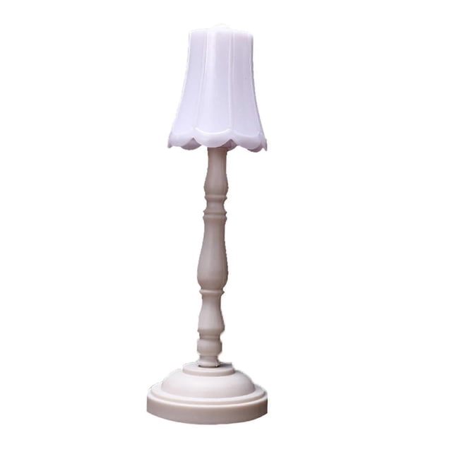 Small Bedside Table Lamp, European Style Minimalist Nightstand Light for Living