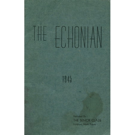 (Custom Reprint) Yearbook: 1945 Hillsboro High School - Perisphere Yearbook (Hillsboro, ND)