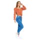 thumbnail image 2 of Jeans Para Mujer Corte Skinny Moda Casual Básico Cómodo Azul azul 9 Incógnita 110095, 2 of 5