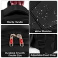 thumbnail image 5 of 25L Unisex Backpack Lightweight Multi-Pocket Daypack for School,Work,Hiking,Travel, Black - B930, 5 of 9