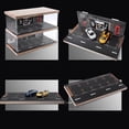 thumbnail image 1 of Parking Lot Display Case Diecast Car Model Accs Simulation Garage Dustproof Container Diorama Double Deck, 1 of 9
