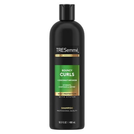 Tresemme Shampoo for Women Hydrate & Define Bouncy Curls Coconut Infusion 16.5 oz