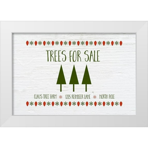 Murdock, Ramona 14x11 White Modern Wood Framed Museum Art Print Titled - Trees for Sale