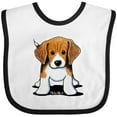 thumbnail image 3 of Inktastic Beagle Boys or Girls Baby Bib, 3 of 4