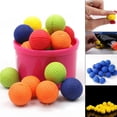 thumbnail image 4 of 100 Pcs Balles Rondes en Mousse, Lot de Balles de Recharge en Mousse de Polyuréthane PU Souple Jouets pour Enfants, 4 of 8