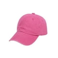 thumbnail image 1 of Cotton Baseball Cap Solid Color Dome Replacement Protection Fashionable Breathable Easy Matching Outdoor Adjustable Sunproof Hat Headgear Pink, 1 of 9