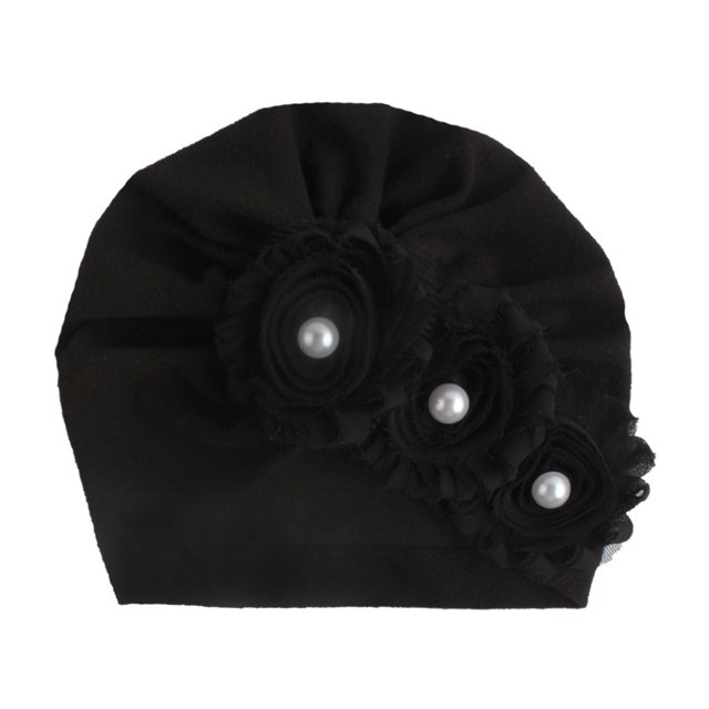 Gorro infantil Bebé color liso Girasol Bebé flor con rombos Gorro bebé
