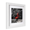 thumbnail image 3 of 2-In-1 8x8 Picture Frames White Matted 6x6 Wooden Picture Frame Poster Frame Document Diploma and Certificate Frame for Wall Hanging Home Decoration-White(Can Hang or Place on the Table), 3 of 7