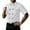 White, variant on Unisex Chef Coat Men Stretch Lightweight Chef Jacket Soft Chef Coat Short Sleeve Chef Shirt Uniform for Kitchen, Restaurant White, Size S