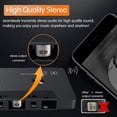 thumbnail image 4 of Receptor de casete Bluetooth 5.0 Arsvita Adaptador de audio para coche, 4 of 7