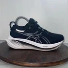 Asics Womens Gel Nimbus 26 1012B601 Black Running Shoes Sneakers Size 6 Comfort