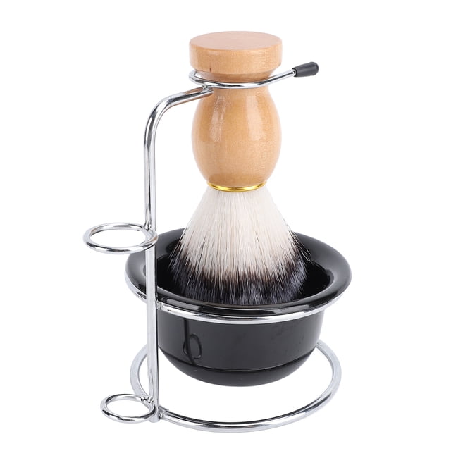 Ensemble de Support de Brosse à Raser, Élimine les Débris Ensemble de Brosse à Raser Moussant Efficace pour Usage Domestique
